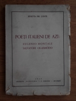 Rosetta del Conte - Poetii italieni de azi: Eugenio Montale, Salvatore Quasimodo (1945)