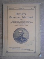 Revista Sanitara Militara. Buletinul oficial al Scoietatii Stiintifice a Ofiterilor Corpului Sanitar Roman si a filalelor sale, an XXXIII, nr. 11, noimebrie 1934