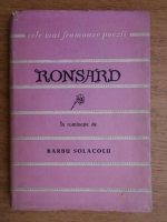 Ronsard - Poezii