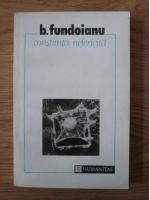 Anticariat: B. Fundoianu - Constiinta nefericita
