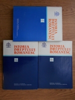 Alexandru Herlea - Istoria dreptului romanesc (3 volume)