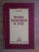 D. F. Desin - Prevenirea traumatismelor in sport