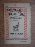 Ion Simionescu - Cunostinte folositoare. Viata in munti (1934)