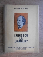 Anticariat: Lucian Drimba - Eminescu la 