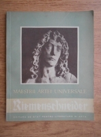 Anticariat: Heinz Stanescu - Tilman Riemenschneider. Maestrii artei universale