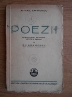 Anticariat: Mihai Eminescu - Poezii cu o introducere de Gh. Adamescu (1942)