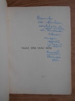 Petru Stati - Talaz spre veac nou. Poeme (1940, cu autograful autorului)