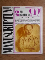 Anticariat: Revista Manuscriptum, nr. 2 (43), 1981