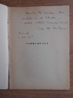 Teodor Al. Munteanu - Viori de lut (cu autograful autorului, 1947)