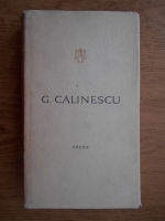 Anticariat: George Calinescu - Opere (volumul 8)