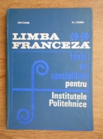 Ion Climer - Limba franceza, texte de specialitate pentru Institutele Politehnice