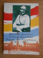 Jurnal de operatiuni al Comandamentului Trupelor din Transilvania (1918-1921)