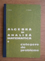 Nicolae Donciu - Algebra si analiza matematica. Culegere de probleme (volumul 1)