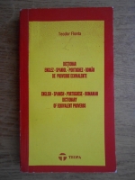 Teodor Flonta - Dictionar englez-spaniol-portughez-roman de proverbe echivalente