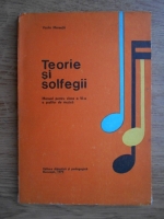 Vasile Mereuta - Teorie si solfegii. Manual pentru clasa a VI-a a scolilor de muzica