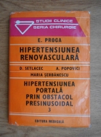 Anticariat: E. Proca - Hipertensiunea renovasculara