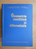 Elena Murgulescu - Geometrie analitica si diferentiala