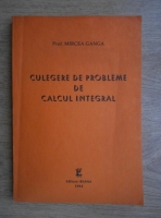 Mircea Ganga - Culegere de probleme de calcul integral