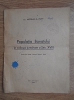 Nicolae M. Pop - Populatia Banatului in a doua jumatate a secolului XVIII (1943)