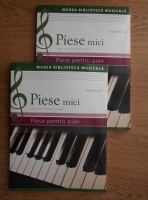 Piese mici. Studii, polci, menuete si lieduri (2 volume)