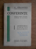 V. Valcovici - Conferinte (1929)