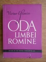 Victor Eftimiu - Oda limbei romane