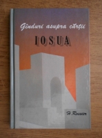 Anticariat: H. Rossier - Ganduri asupra cartii Iosua