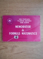 Ion Purcaru - Memorator de formule matematice