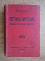 Lazar Saineanu - Dictionar universal al limbii romane (1908)