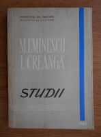 M. Eminescu, I. Creanga, Studii 