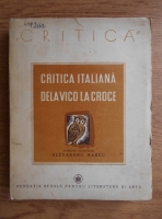 Alexandru Marcu - Crititca italiana de la Vico la Croce (1941)