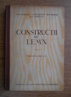 G. G. Karlsen - Constructii de lemn (volumul 2)
