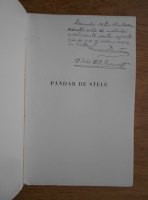 Lucian Dumitrescu - Pandar de stele. Poezii (cu autograful autorului, 1939)