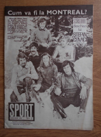 Revista Sport nr. 1. Cum va fi la Montreal, Ianuarie 1976
