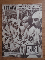 Revista Sport nr. 1. Steua domina autoritar sezonul de hochei, Ianuarie 1977