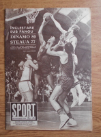 Revista Sport nr. 10. Inclestare sub panou, Dinamo-Steaua 80-77, Octombrie 1976