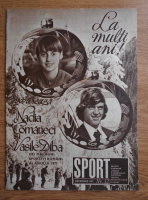 Revista Sport nr. 12. La multi ani va ureaza Nadia Comaneci si Vasile Diba cei mai buni sportivi romani ai anului 1977, Decembrie 1977