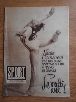Revista Sport nr. 12. Nadia Comaneci cea mai buna sportiva a lumii, Decembrie 1976
