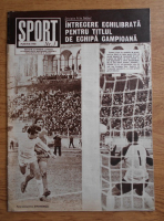 Revista Sport nr. 3. Intrecere echilibrata pentru titlul de echipa campioana, Martie 1980
