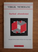 Virgil Nemoianu - Surasul abundentei