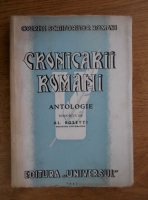 Alexandru Rosetti - Coronicarii romani (1944)