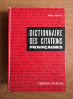 Emile Genest - Dictionnaire de citacions francaises