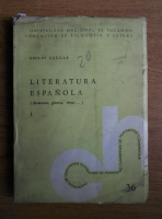 Emilio Carilla - Literatura espanola