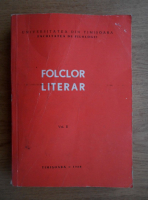 Eugen Todoran - Folclor literar (volumul 2)