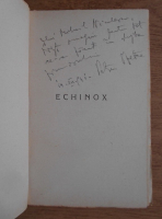 Petru Sfetca - Echinox (1941, cu autograful autorului)