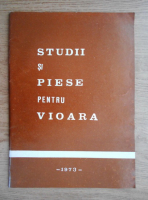 Studii si piese pentru vioara