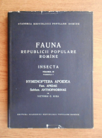 Victoria G. Iuga - Fauna Republicii Populare Romane. Insecta (volumul 9, fascicula 3)