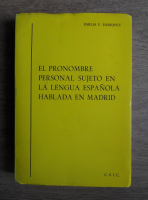 Emilia V. Enriquez - El pronombre personal sujeto en la lengua espanola hablada en Madrid