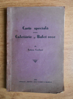 Estera Czelnai - Carte speciala pentru cofetarie si bufet rece (1936)