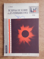 Ion Dima - Eclipsa de soare din 15 februarie 1961
